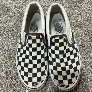 Checkered Vans